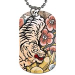 White Tiger Dog Tag (Two Sides)