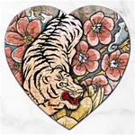 White Tiger Jigsaw Puzzle (Heart)