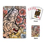 White Tiger Playing Cards Single Design