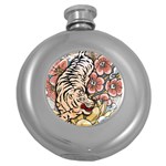 White Tiger Hip Flask (5 oz)