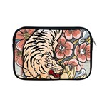 White Tiger Apple iPad Mini Zipper Case