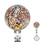 White Tiger Stainless Steel Nurses Watch