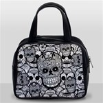 Sugar Skulls   Black And White Classic Handbag (Two Sides)