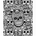 Sugar Skulls   Black And White Full All-Over Print T-Shirt (testing)