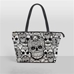 Sugar Skulls   Black And White Classic Shoulder Handbag