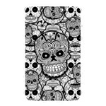 Sugar Skulls   Black And White Memory Card Reader (Rectangular)