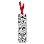 Sugar Skulls   Black And White Small Book Mark