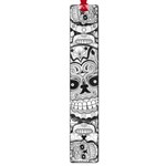 Sugar Skulls   Black And White Large Book Mark