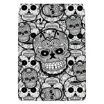 Sugar Skulls   Black And White Removable Flap Cover (Large)