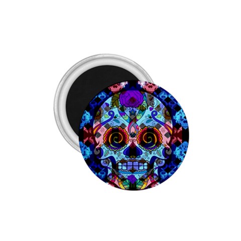 Sugar Skulls   Hypno 1.75  Magnet from ArtsNow.com Front