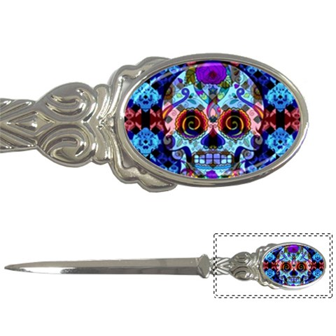 Sugar Skulls   Hypno Letter Opener from ArtsNow.com Front