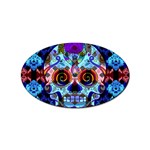 Sugar Skulls   Hypno Sticker Oval (100 pack)