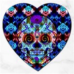 Sugar Skulls   Hypno Jigsaw Puzzle (Heart)