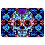 Sugar Skulls   Hypno Large Doormat