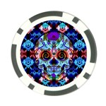 Sugar Skulls   Hypno Poker Chip Card Guard