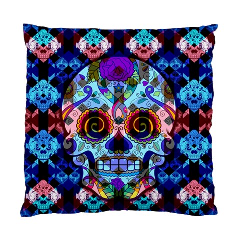 Sugar Skulls   Hypno Standard Cushion Case (One Side) from ArtsNow.com Front