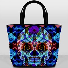 Sugar Skulls   Hypno Bucket Bag from ArtsNow.com Back