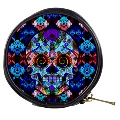 Sugar Skulls   Hypno Mini Makeup Bag from ArtsNow.com Front