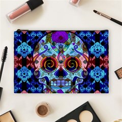 Sugar Skulls   Hypno Cosmetic Bag (Large) from ArtsNow.com Front