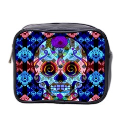 Sugar Skulls   Hypno Mini Toiletries Bag (Two Sides) from ArtsNow.com Front