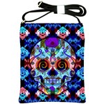 Sugar Skulls   Hypno Shoulder Sling Bag