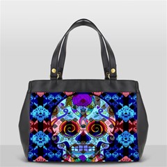 Sugar Skulls   Hypno Oversize Office Handbag (Two Sides) from ArtsNow.com Front