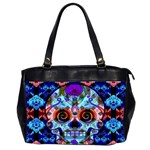 Sugar Skulls   Hypno Oversize Office Handbag (Two Sides)