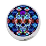 Sugar Skulls   Hypno 4-Port USB Hub (Two Sides)