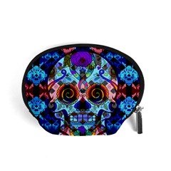 Sugar Skulls   Hypno Accessory Pouch (Small) from ArtsNow.com Front