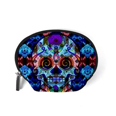 Sugar Skulls   Hypno Accessory Pouch (Small) from ArtsNow.com Back