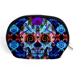 Sugar Skulls   Hypno Accessory Pouch (Medium) from ArtsNow.com Front