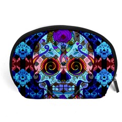 Sugar Skulls   Hypno Accessory Pouch (Large) from ArtsNow.com Front