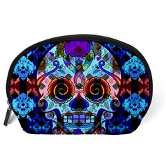 Sugar Skulls   Hypno Accessory Pouch (Large) from ArtsNow.com Back