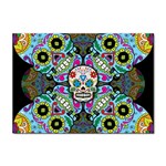 Sugar Skulls   Spiral Sticker A4 (10 pack)