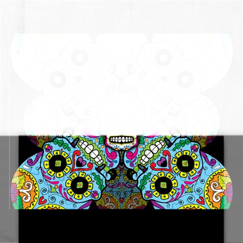 Sugar Skulls   Spiral Jigsaw Puzzle (Rectangular) from ArtsNow.com Front