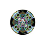 Sugar Skulls   Spiral Hat Clip Ball Marker (4 pack)