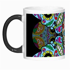 Sugar Skulls   Spiral Morph Mug from ArtsNow.com Left