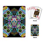 Sugar Skulls   Spiral Playing Cards Single Design