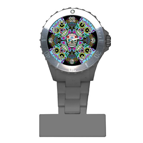 Sugar Skulls   Spiral Nurses Watch from ArtsNow.com Front