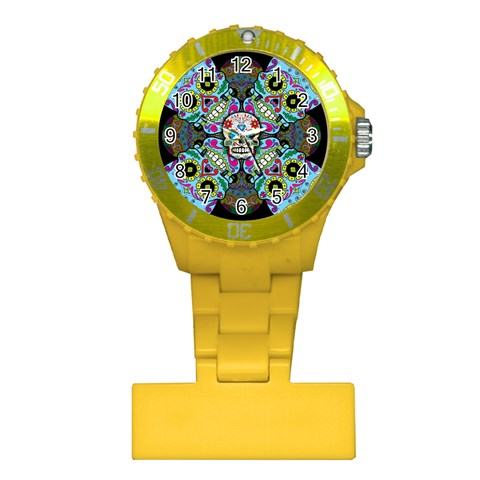 Sugar Skulls   Spiral Nurses Watch from ArtsNow.com Front