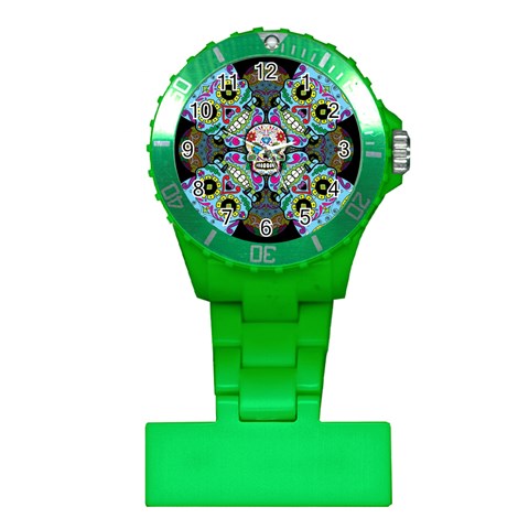 Sugar Skulls   Spiral Nurses Watch from ArtsNow.com Front