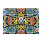 Sugar Skulls   Patterned Sticker A4 (10 pack)