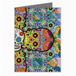 Sugar Skulls   Patterned Greeting Cards (Pkg of 8)