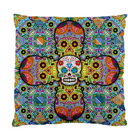 Sugar Skulls   Patterned Standard Cushion Case (One Side) from ArtsNow.com Front