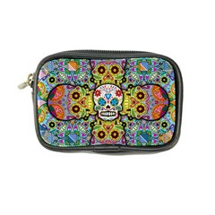 Sugar Skulls   Patterned Coin Purse from ArtsNow.com Front