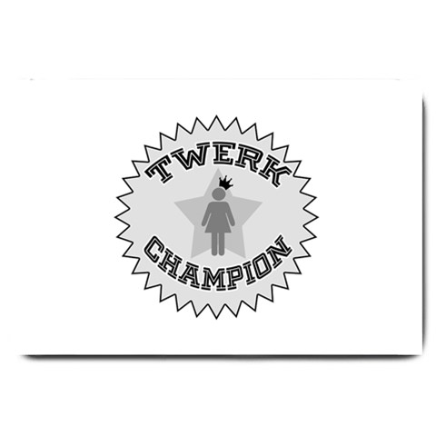 Twerk Champion Large Doormat from ArtsNow.com 30 x20  Door Mat