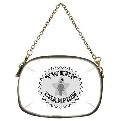 Twerk Champion Chain Purse (Two Sides) from ArtsNow.com Front