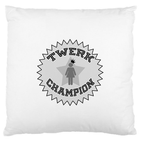 Twerk Champion Standard Flano Cushion Case (One Side) from ArtsNow.com Front