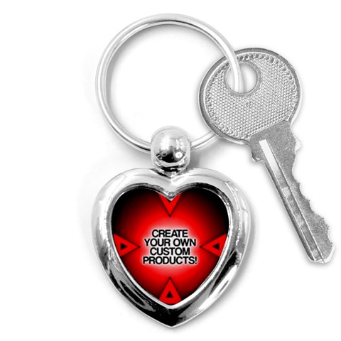 Create Your Own Custom And Unique Products Key Chain (Heart) from ArtsNow.com Front