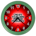 Create Your Own Custom And Unique Products Color Wall Clock